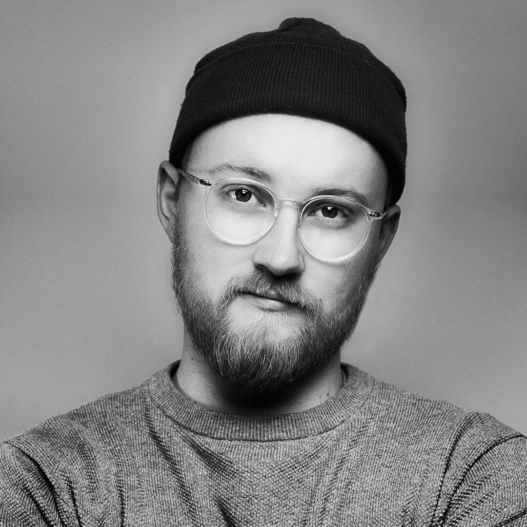 Male journalist writer portrait
