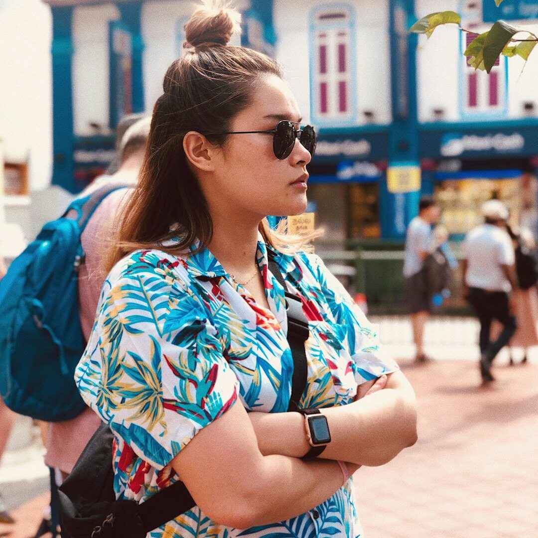 Professional Malaysian woman editor portrait