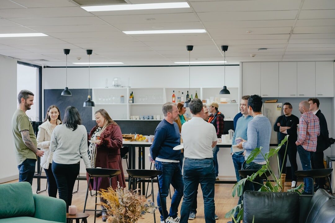 team networking event